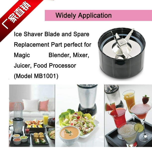 Ice Shaver Blade and Spare Replacement Part for Magic Bullet Blender Mixer  Ju