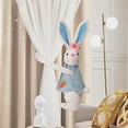 thumbnail image 2 of Alzapaños para cortinas con forma de conejo de Pascua, 2 of 6