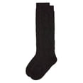 thumbnail image 6 of MeMoi Girls Stretch Cotton Multi Heart Design Knee Sock - Girls - Female, 12, Black, 6 of 8