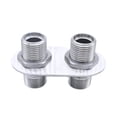 thumbnail image 2 of Conector de mamparo de calentador de cortafuegos genérico de 2 puertos, 2-10 (7/8"-14) Accesorio de mamparo de CA para cortafuegos para vehículos, 2 of 9