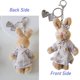thumbnail image 3 of Llaveros bonitos para parejas, dijes de fotos de conejito de peluche para mochila, regalo de San Valentín para niños, para él, su novia, novio, 3 of 5