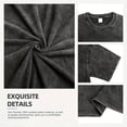 thumbnail image 2 of Oversized T Shirts Vintage Tee Loose Fit Short Sleeve Casual Streetwear Baggy Washed Unisex Tops, 2 of 6