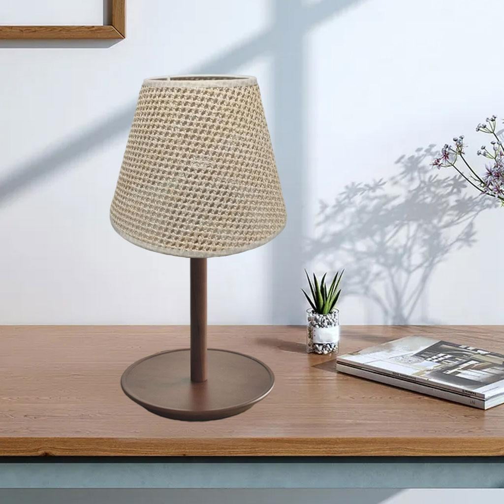 Rattan Lamp Shade Woven Lampshade for Table Lamp Chandelier