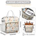 thumbnail image 5 of Autumn Fall Leaves Pattern Womens Lunch Box for Work,Insulated Large Lunch Bag for Tween and Teen,Loncheras Para Mujer,Leakproof Adult Lunch Bag for Work,Beach,Travel,Picnic,Camping, 5 of 7