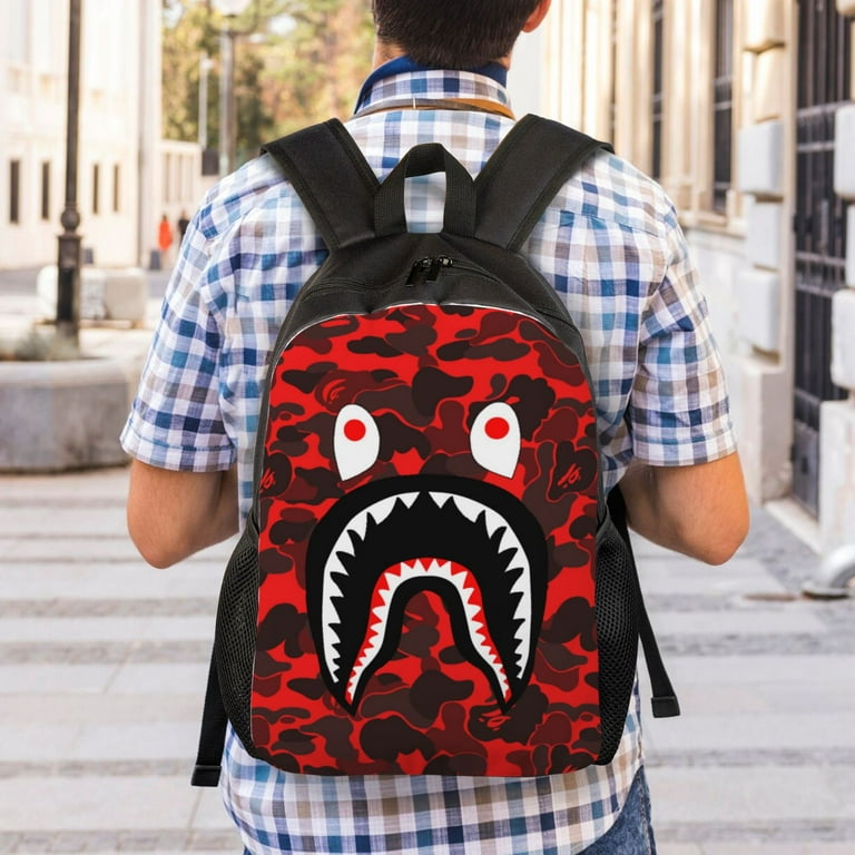 Approved Backpack shark exsultate Red Camo