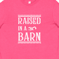thumbnail image 4 of Inktastic RAISED in a BARN in White Youth T-Shirt, 4 of 5