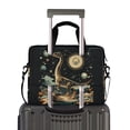 thumbnail image 2 of FORMRS 16" Laptop Bag Carrying Sleeve Case with Handle Travel Shoulder Briefcase, Black Dinosaur, 2 of 8