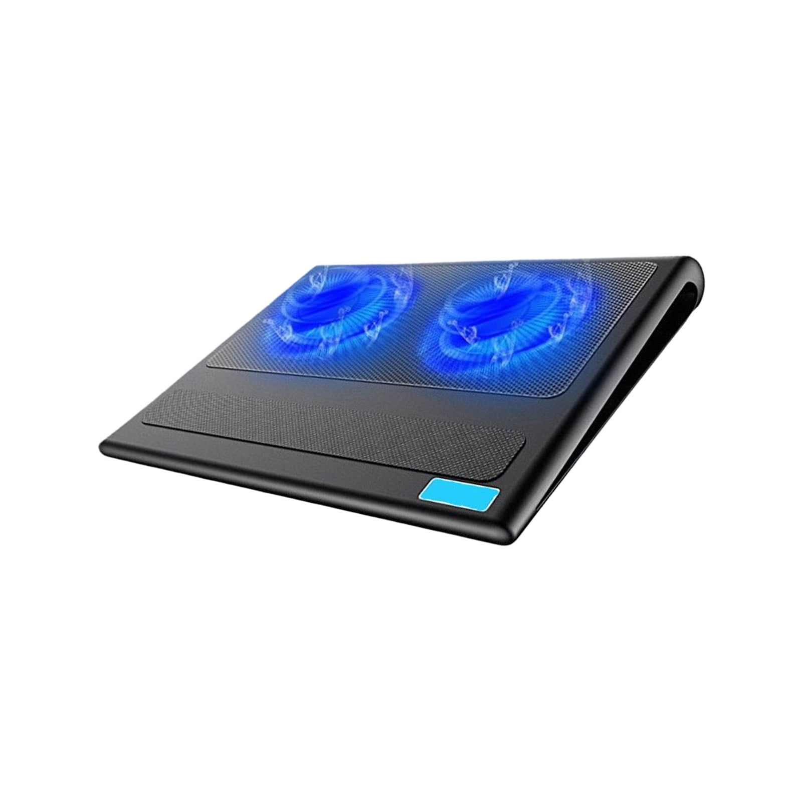 Ergonomic Cooling Stand for 12-16inch Notebooks: Fan, AntiSlip Base, Height Adjustable, USB Ports