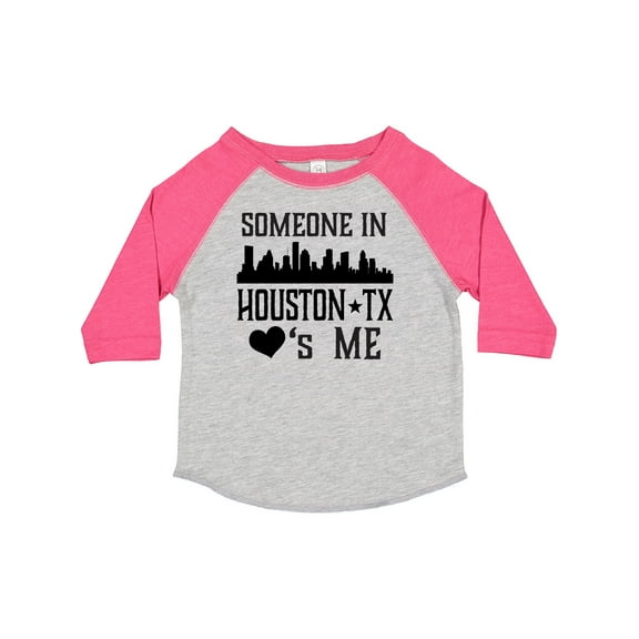 Inktastic Houston Texas Someone Loves Me Skyline Boys or Girls Toddler T-Shirt