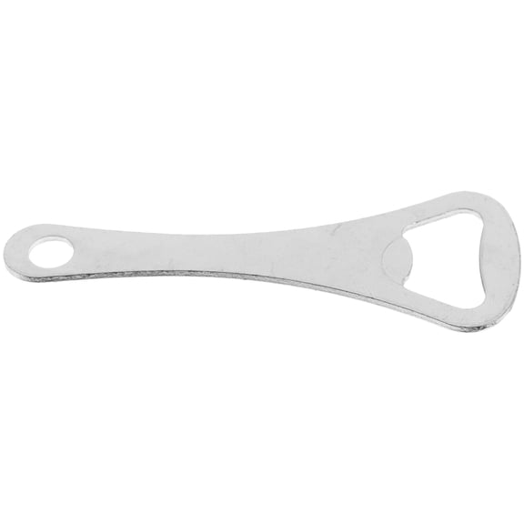 ROSENICE 1Set Traditional Stainless Steel Bottle Opener with Flat Design for Bartenders and Christmas Celebrations