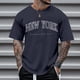thumbnail image 2 of Camiseta de manga corta con cuello redondo y estampado de arbolitos para hombre, ideal para la playa en verano - Poliéster, informal/viajes/uso diario - Ligera, cómoda y transpirable, 2 of 3