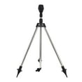thumbnail image 2 of Rotating Tripod Sprinkler, 360 Degree Large Area Coverage, Telescoping Metal Base, Automatic Double-Sided Water Sprinkler for Lawn, Garden, and Yard, 2 of 8