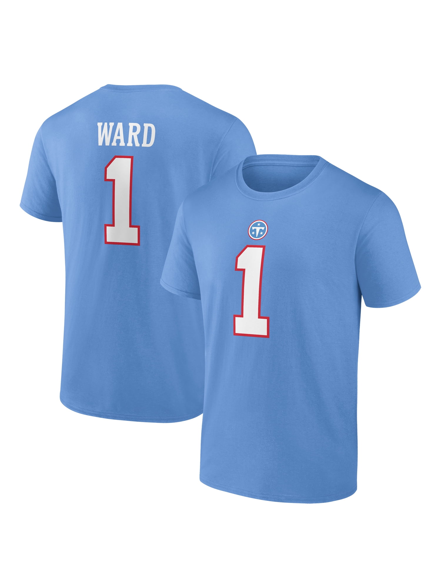 NFL Cameron Ward Tennessee Titans Men's Player Short Sleeve T-Shirt