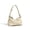 Beige, variant on Genuine Leather Women's Shoulder Bag Top Layer Cowhide Crossbody Purse Medium