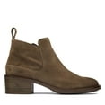 thumbnail image 2 of Clarks Womens Memi Zip Ankle Boot 6 Taupe Suede, 2 of 7