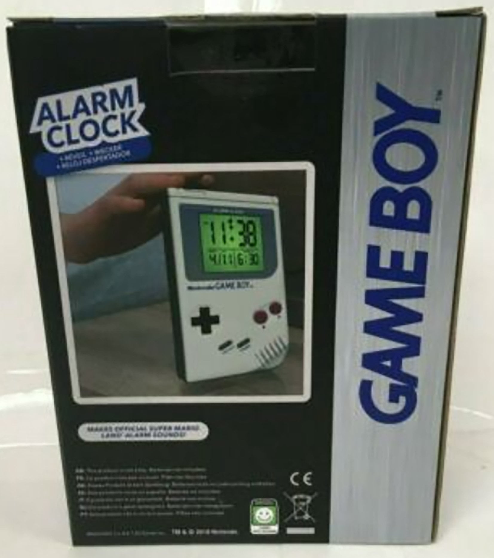 Paladone Nintendo Gameboy Classic Edition Alarm Clock - Handheld