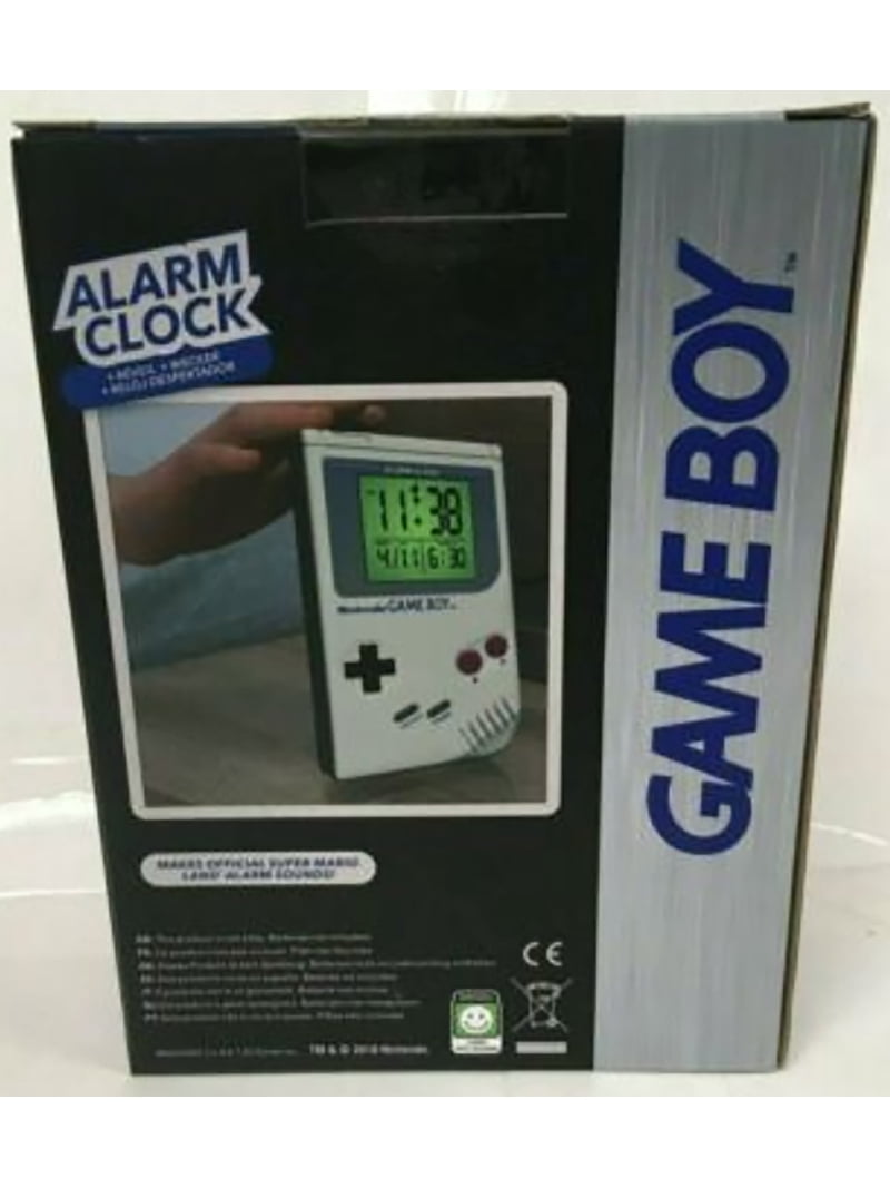 Paladone Nintendo Gameboy Classic Edition Alarm Clock - Handheld