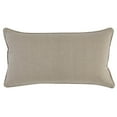 thumbnail image 2 of 14  x 26 Lumbar Accent Throw Pillow Yarn Dyed Woven Striped Design Beige - Saltoro Sherpi, 2 of 5