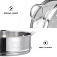 thumbnail image 6 of LOLIPPYY Stainless Steel Food Steamer for Home Use with Quick Draining Holes and Even Heat Distribution, 6 of 8