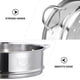 thumbnail image 3 of Vaporera de acero inoxidable para cocinar al vapor en la cocina, herramienta para cocinar al vapor en el hogar., 3 of 6