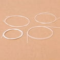 thumbnail image 1 of 5Pcs Ukulele Ivory Slotted Nut with 4Pcs White Nylon Ukulele String Set, 1 of 7