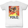 thumbnail image 1 of Flash Gordon 1930s Comic Strip YOLO Adult T-Shirt Tee, 1 of 2