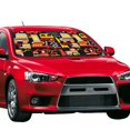 thumbnail image 2 of Kdxio Cars Print Front Windshield Sun Shade,Folding Auto Sunshade for Car Truck SUV-Small, 2 of 7