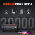 thumbnail image 3 of Arrancador de auto Acmount P100 5000A 12V con luz LED y power bank, 3 of 7