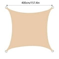 thumbnail image 2 of 12' x 12' Rectangle Sun Shade Sail, UV Block Waterproof Canopy for Patio, Backyard, Garden, Deck, and Outdoor Activities, 2 of 4