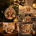 thumbnail image 7 of Christmas Lighted Decorative Ball, LED Glowing Ornament for Tree Window Ceiling Porch, Battery Powered Festive Light Ball for Holiday Party Home Ambiance Enhancement,Z019, 7 of 7