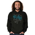 thumbnail image 3 of Faith Cross Hope Christian Jesus Hoodie Sweatshirt Women Men Brisco Brands S, 3 of 6