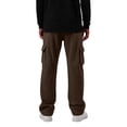 thumbnail image 6 of UDAUDU Men's Cargo Sweatpants Wide Leg Comfortable Fleece Casual Joggers Cotton Baggy Loose Fit Drawstring Elastic Waist Pants with Pockets Brown 2XL, 6 of 7