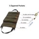 thumbnail image 3 of Bolsa de herramientas multiusos, organizador de herramientas de lona con bolsa enrollable de gran capacidad para fácil almacenamiento y para colgar en el kit de emergencia o en el taller (47 x 28 cm), 3 of 5