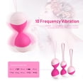 thumbnail image 2 of Wireless Remote Control Kegel Ball Vaginal Tighten Exercise Vibrating Egg Dual Vibrator for Women, 2 of 11