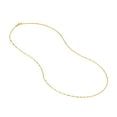 thumbnail image 3 of 10K Yellow Gold 16" 1.15mm Singapore Chain Necklace w/ Spring Ring - Women, 3 of 4