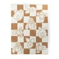 thumbnail image 2 of Winnie The Pooh Oversized Throw Blanket, Soft Feather Knit, All Ages, Tan & White, Disney, 50" x 70", 2 of 9