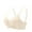 Beige, variant on Bra for Women Front Snap Closure Bras Button Down Wirefree Bra Front Snaps Daily Bras