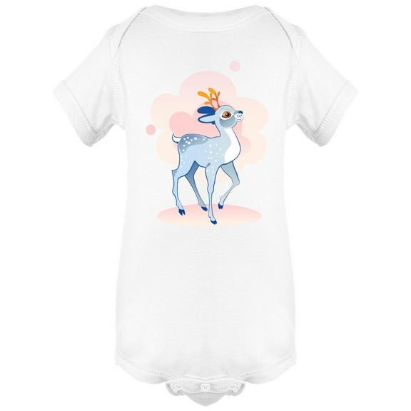 Beautiful Deer In The Winter Bodysuit Infant -Image by Shutterstock,  6 Months