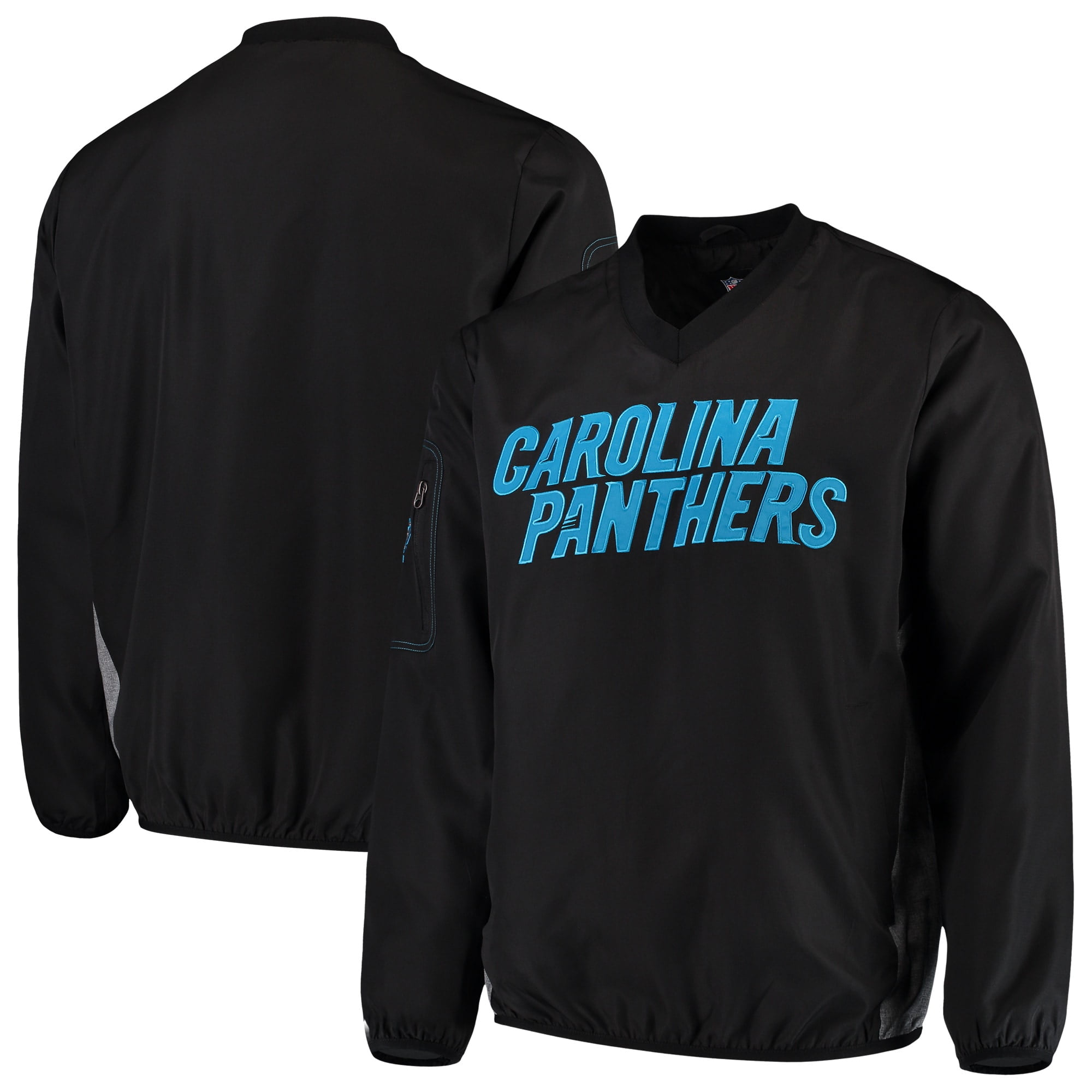 Carolina Panthers G-III Sports by Carl Banks Gridiron V-Neck Pullover ...