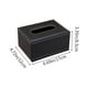 thumbnail image 3 of Funda para caja de pañuelos de piel sintética | Porta pañuelos de piel sintética estilo restaurante de hotel | Cajón decorativo con base estable y opciones de varios tamaños, 3 of 5