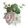 thumbnail image 1 of Sonducket Flores de muñeca vintage para padrino de boda, textura simulada, ceremonias de fiestas duraderas Ropa, zapatos y accesorios Miscelánea mejillas rosadas, 1 of 6