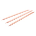thumbnail image 1 of PVCS 20Pcs Nail Art Orange Wood Stick Cuticle Pusher Remover Pedicure Manicure Tool, 1 of 4