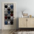 thumbnail image 5 of 24 Pockets Hat Rack for Baseball Hat Organizer Hanging Hat Storage Holder for Closet Wall, 5 of 5