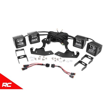 View 2019 Chevy Silverado Custom Fog Lights PNG