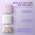 thumbnail image 5 of Reusable Shell Vanilla Lavender Deodorant, 1.76 Oz Portable Long Lasting Freshness Deodorant Stick For Daily Underarm Care, 5 of 5