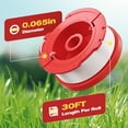 thumbnail image 6 of 11 Pcs CMZST0653 String Trimmer Line Spool 0.065" 30Ft Compatible with Craftsman Weed Wacker, Auto Feed Weed Eater String Head Replacement Parts for Craftsman Weed Whacker, 6 of 8