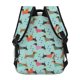 thumbnail image 4 of Balery Christmas Dachshund Mochila Escolar Impresa, Mochila Ligera para Viajes Casual, Mochila Duradera y Cómoda Multifuncional, Mochila para Laptop-One Size, 4 of 5