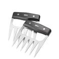 thumbnail image 2 of Charcoal Companion CC1130 Stainless Steel Meat Claws For Poaching/Chopping CC1130 Red (Set Of 2 2 of 11
