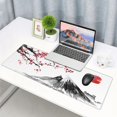 thumbnail image 5 of Japan Fuji Mountain Sakura Sunset. Extended Big Mouse Pad Large,XL Gaming Mouse Pad Desk Pad,31.5x11.8in Long Computer Mouse Mat Mousepad with 3mm Non-Slip Base and Stitched Edge for Home Office Work, 5 of 6