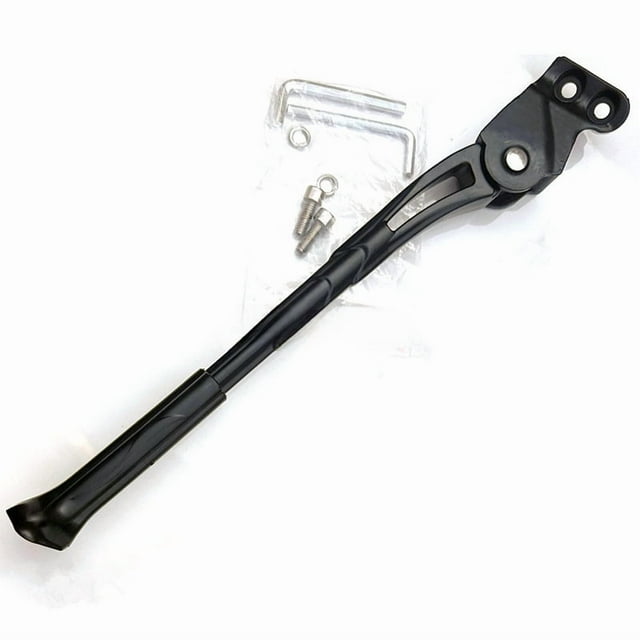 Aluminum Alloy Adjustable Single-Leg Bicycle Kickstand: Lightweight, Durable Bike Support for Mountain & Regular Bikes with Easy Installation, Stable Parking, and Compact Design – Essential Cycling